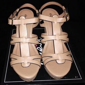 Faux Leather Sandals
